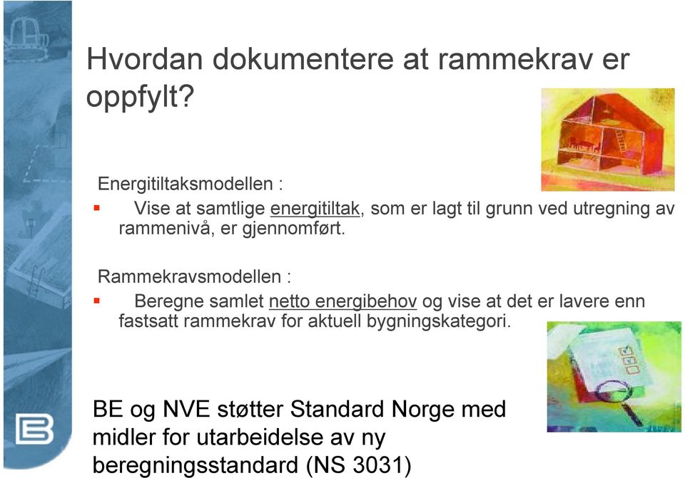 rammenivå, er gjennomført.