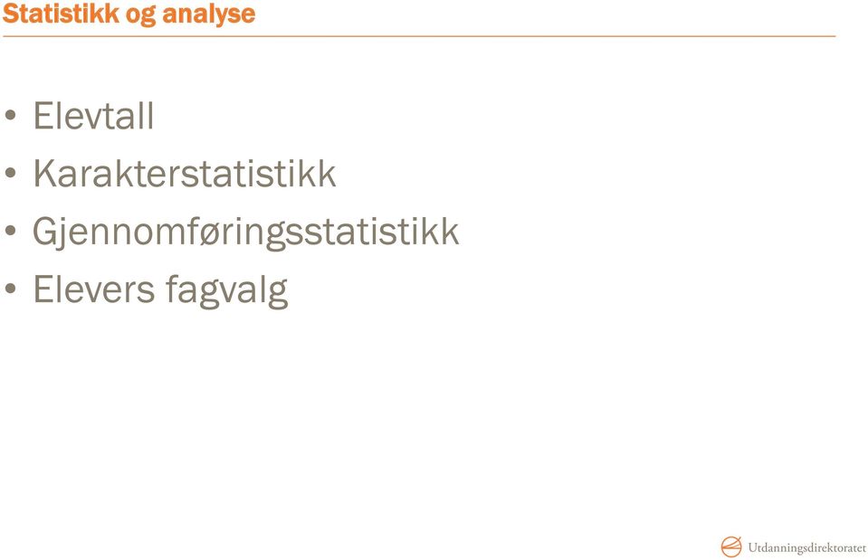 Karakterstatistikk