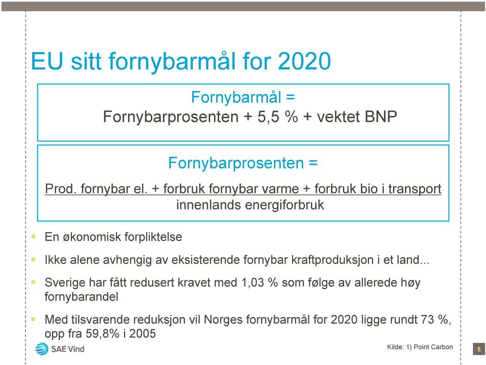 fornybar kraftproduksjon i et land.