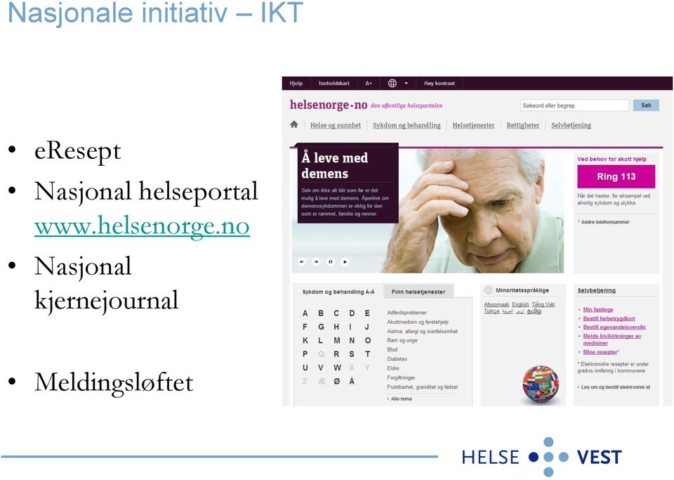 helseportal www.helsenorge.