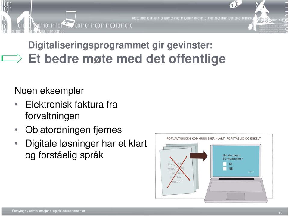 Oblatordningen fjernes Digitale løsninger har et klart og