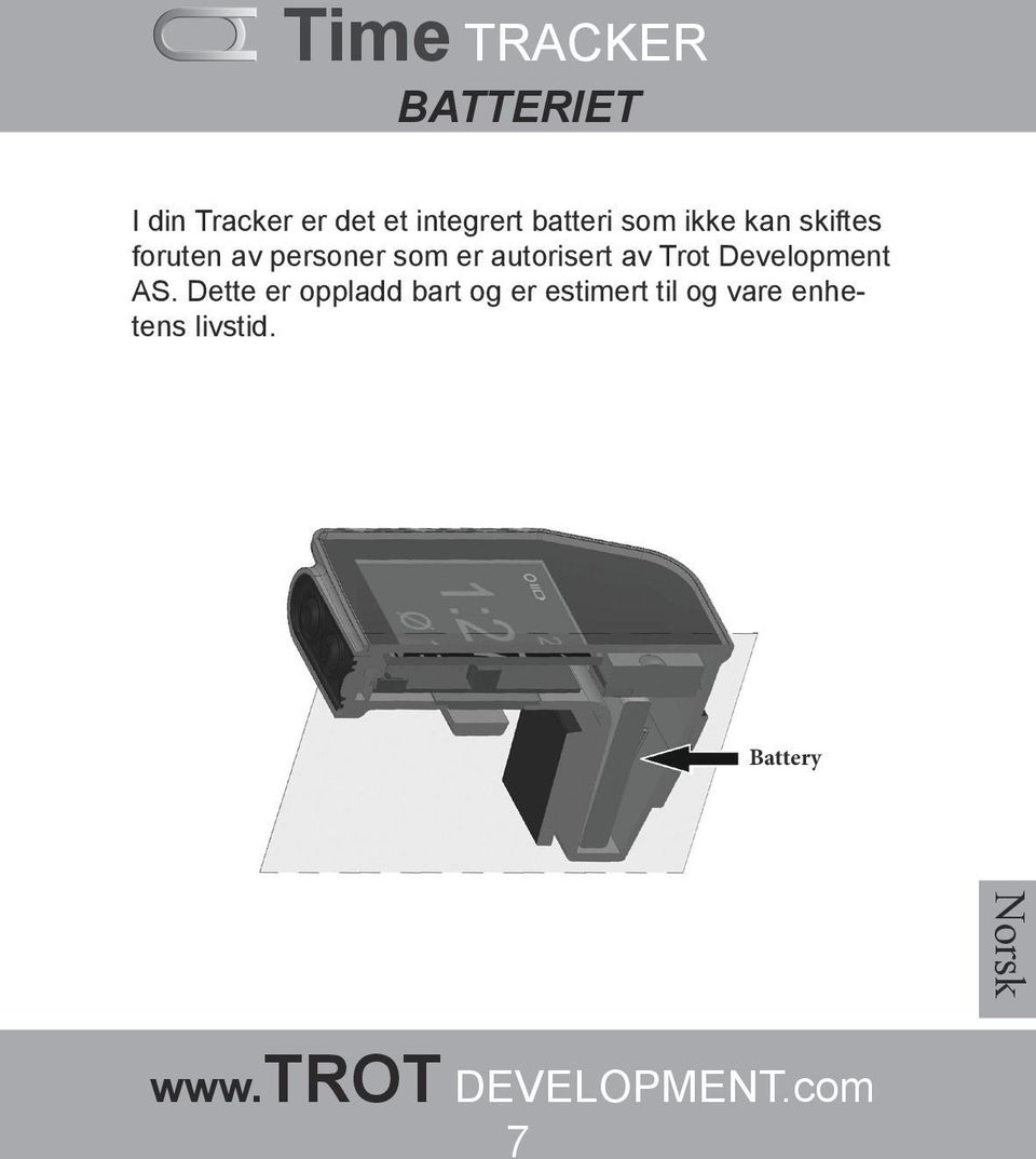 autorisert av Trot Development AS.