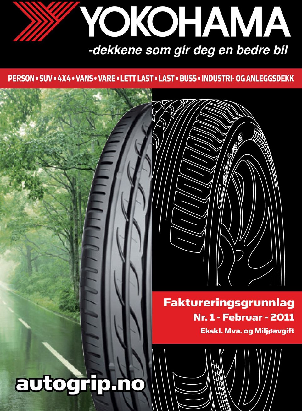 autogrip.no Faktureringsgrunnlag Nr. 1 - Februar dekkene som gir deg en  bedre bil - PDF Free Download