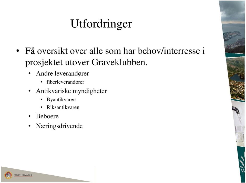 Andre leverandører fiberleverandører Antikvariske