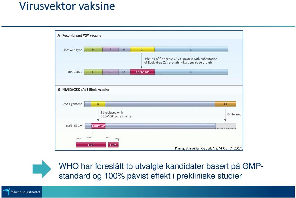 Virusvektor vaksine KanapathipillaiR et al, NEJM Oct 7, 2014.