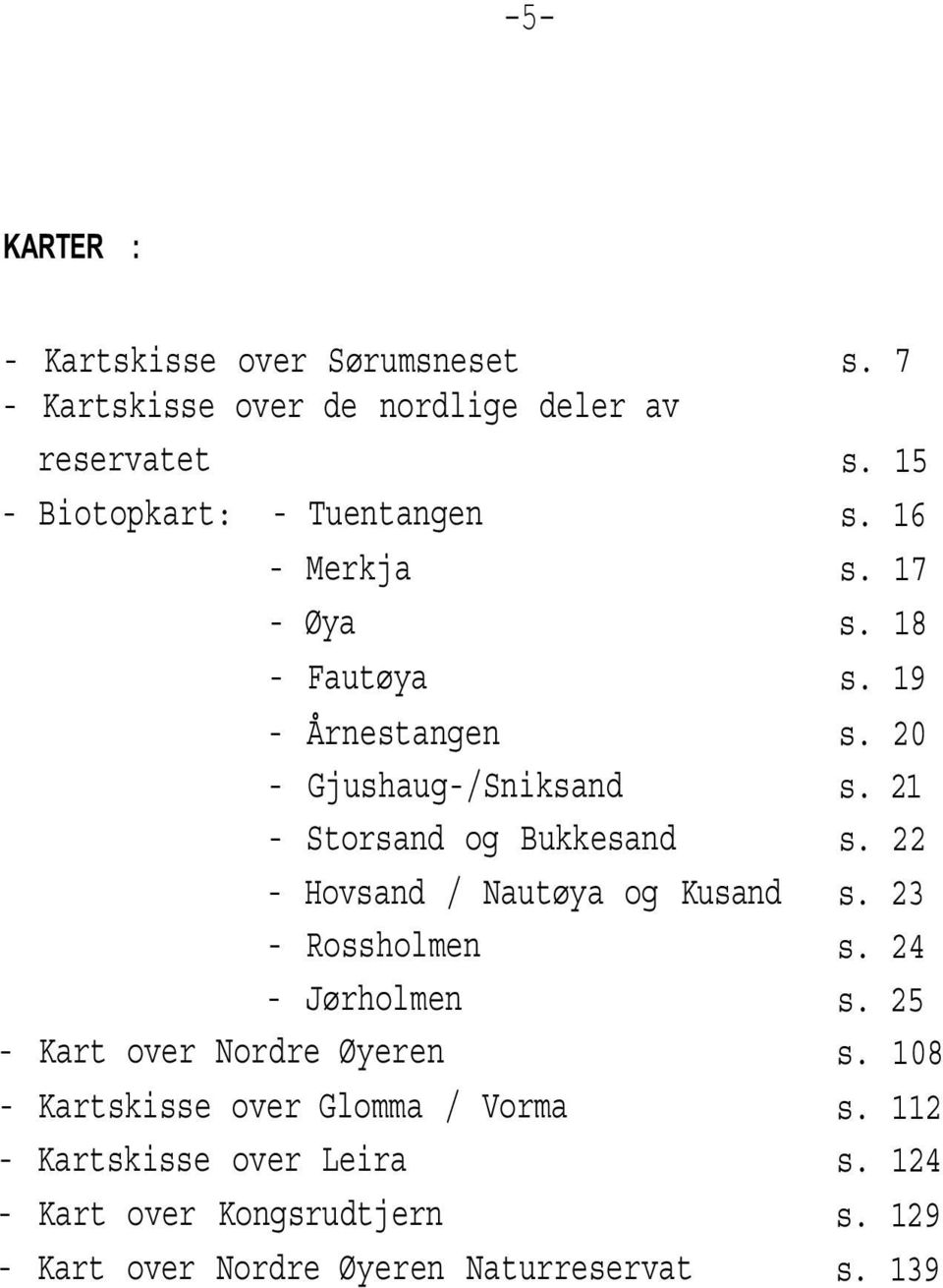 over Nordre Øyeren Kartskisse over Glomma / Vorma Kartskisse over Leira Kart over Kongsrudtjern Kart over Nordre