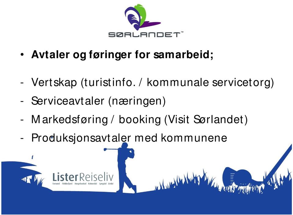 / kommunale servicetorg) - Serviceavtaler