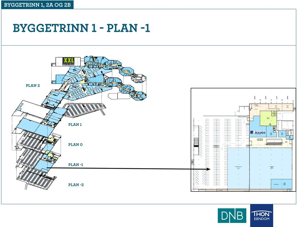 653m² Utleie 006 227 m² Utleie 005 115 m² Utleie 008 64 m² plan 0 RB-01RB-03 RB-04RB-02 Felles 848 m² plan -1 Possible Extension?