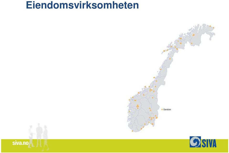 I konsernet ca 750 leieforhold, fordelt på et utbygd areal på ca 650 000 kvm Ca 65% av eiendomsportefølje i