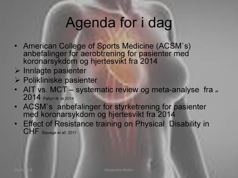 MCT systematic review og meta-analyse fra all 2014 Pattyn N.