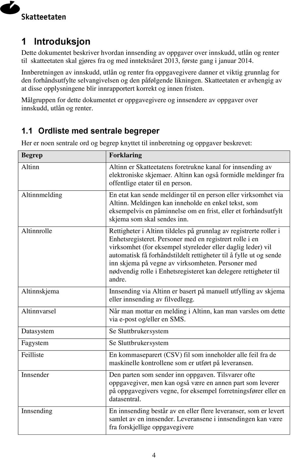 Skatteetaten er avhengig av at disse opplysningene blir innrapportert korrekt og innen fristen.