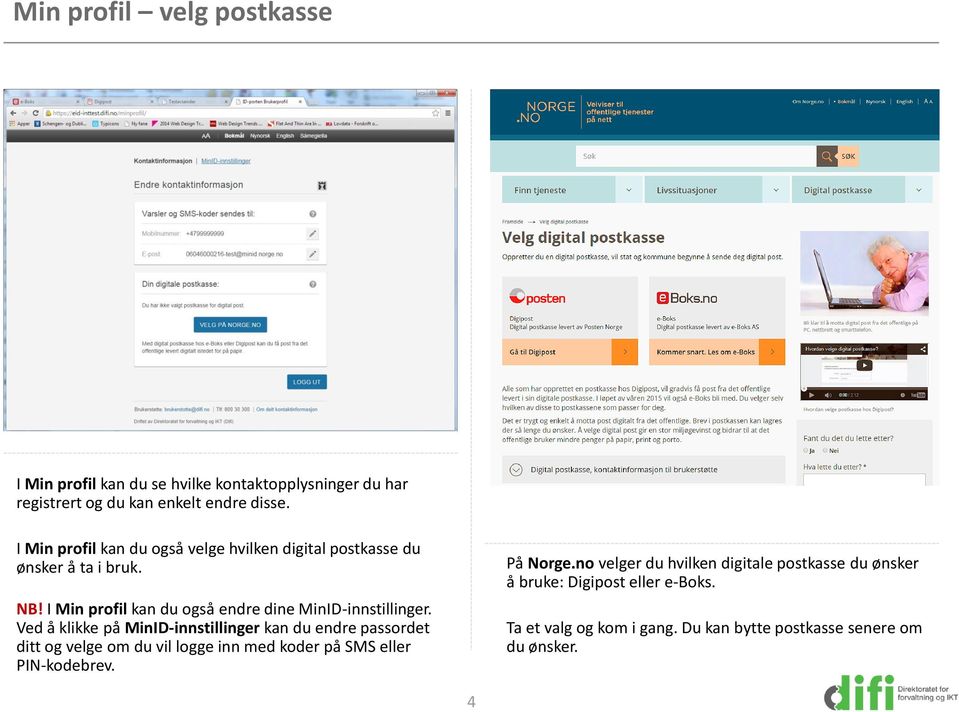 Digital postkasse til innbyggere - PDF Gratis nedlasting