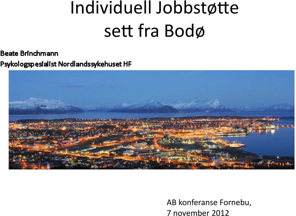 Bodø AB konferanse