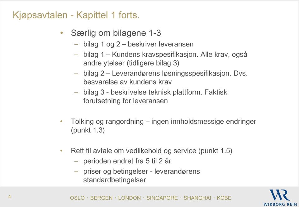 besvarelse av kundens krav bilag 3 - beskrivelse teknisk plattform.