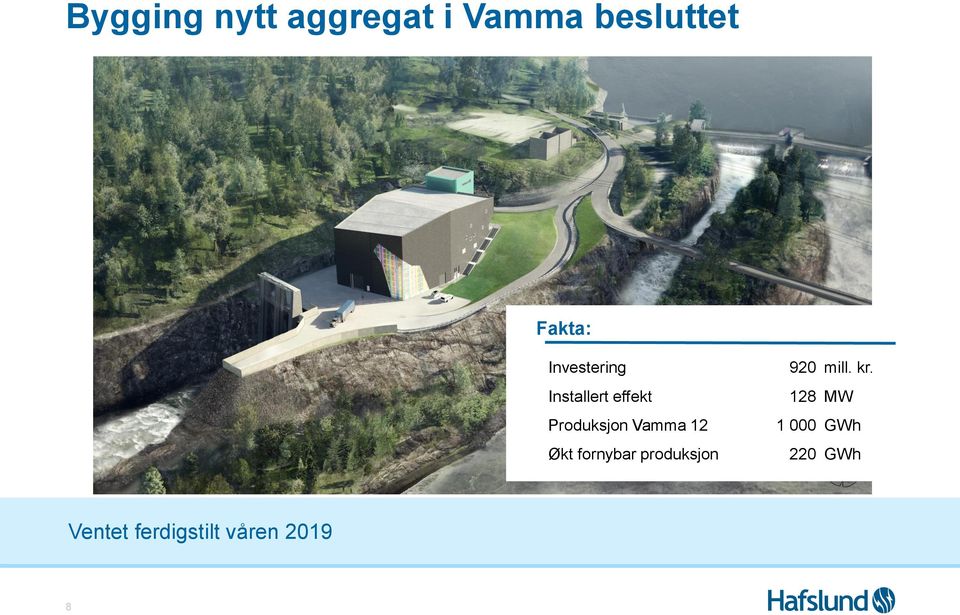 12 Økt fornybar produksjon 920 mill. kr.