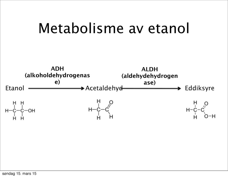 (aldehydehydrogen Etanol