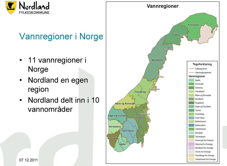 Nordland en egen region