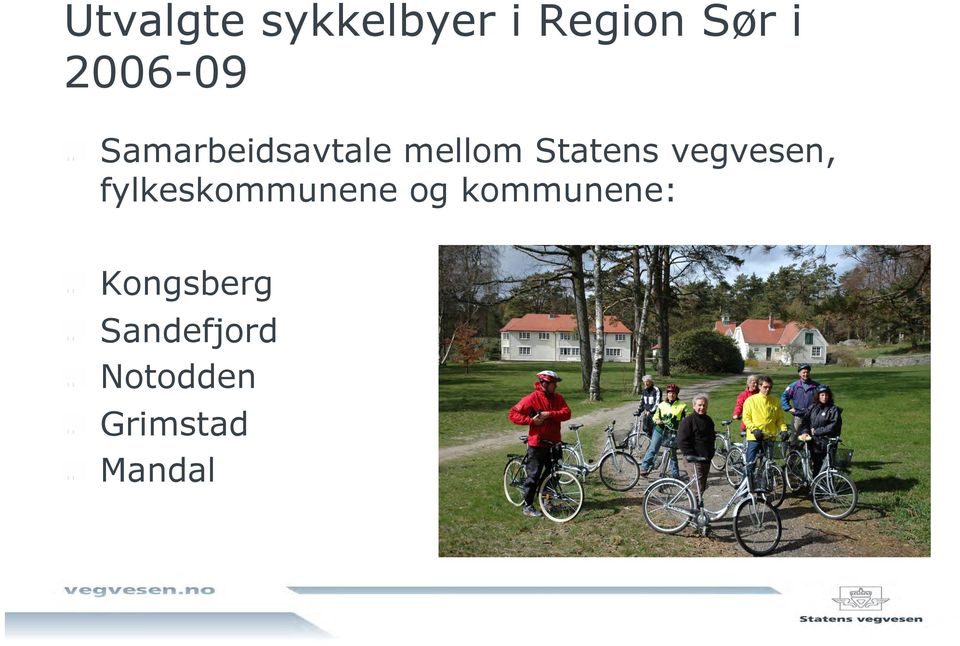 Samarbeidsavtale mellom Statens vegvesen,
