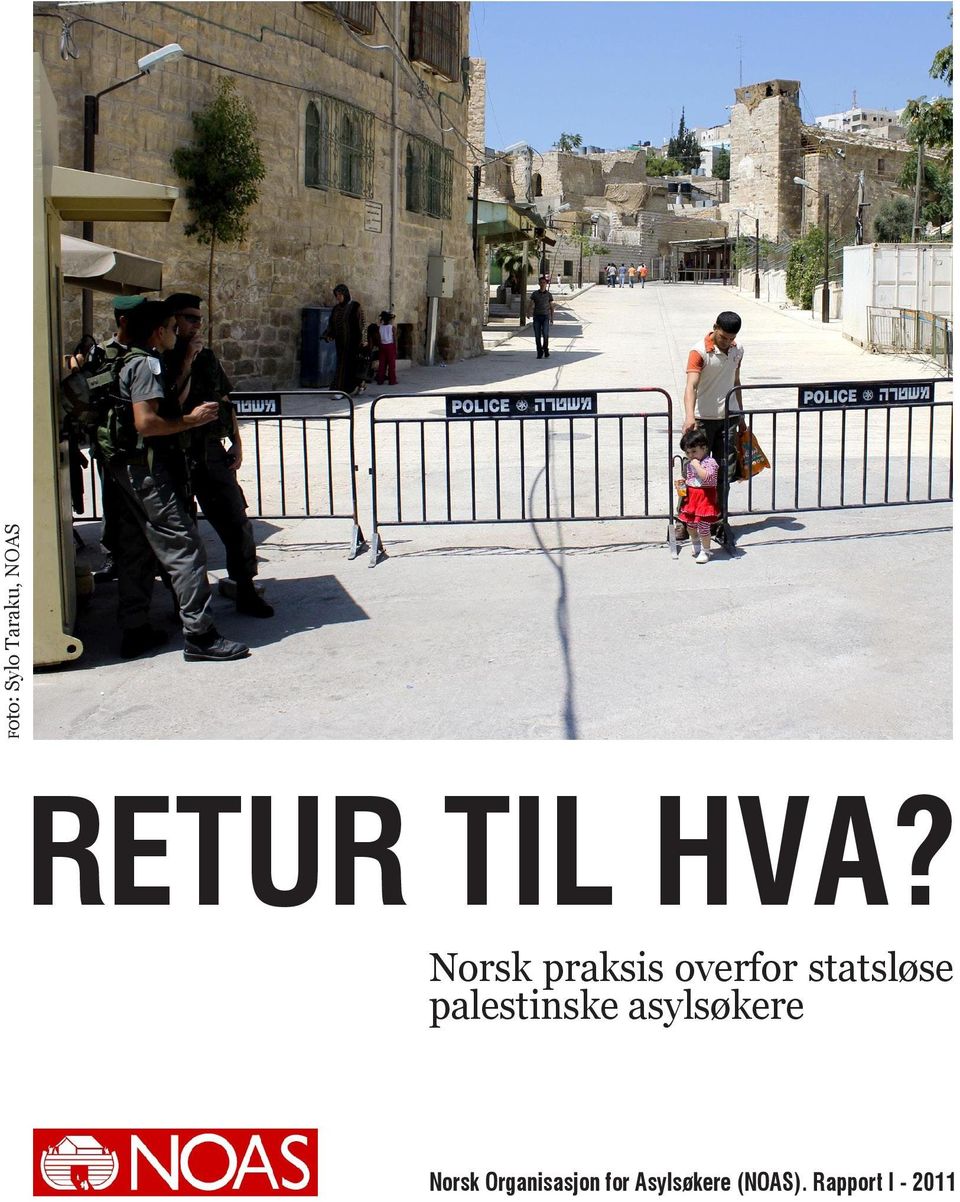 Norsk praksis overfor statsløse palestinske