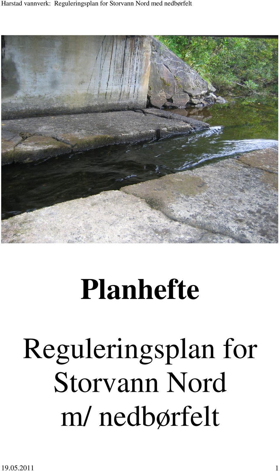 Planhefte Reguleringsplan for