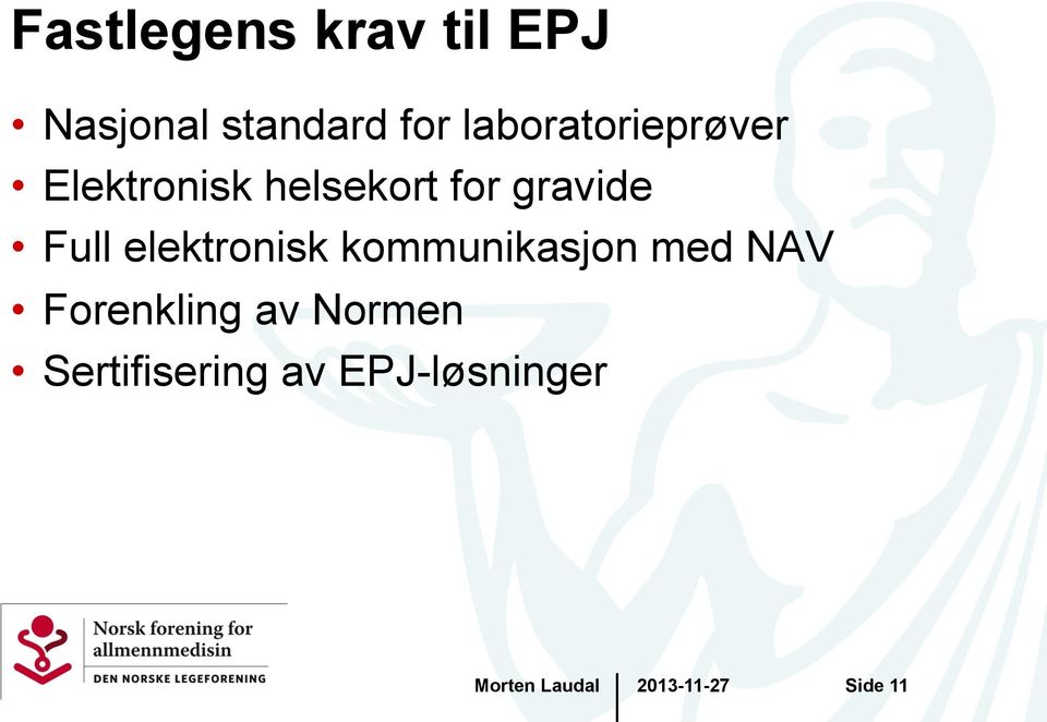 elektronisk kommunikasjon med NAV