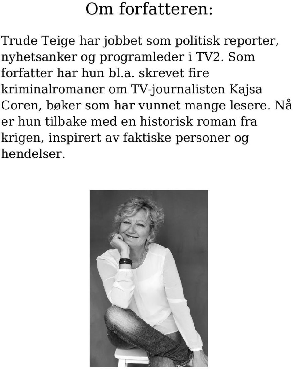 leder i TV2. Som forfat