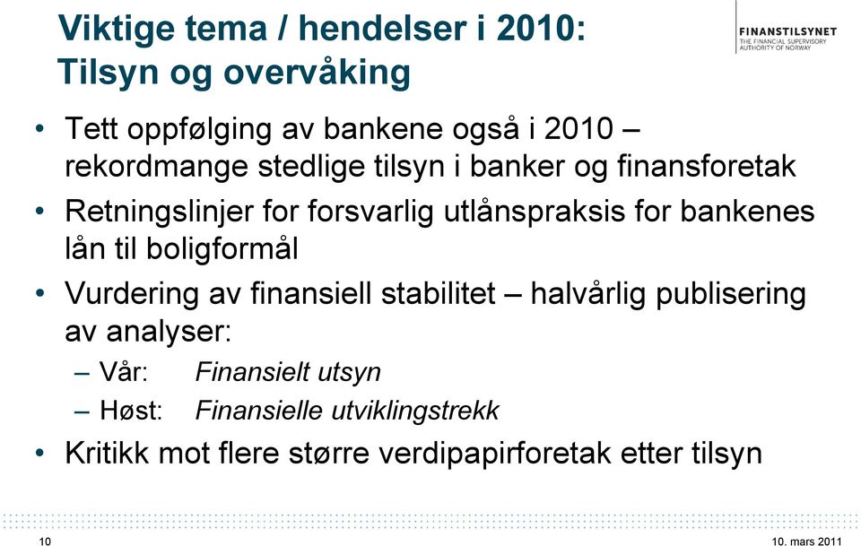 bankenes lån til boligformål Vurdering av finansiell stabilitet halvårlig publisering av analyser: