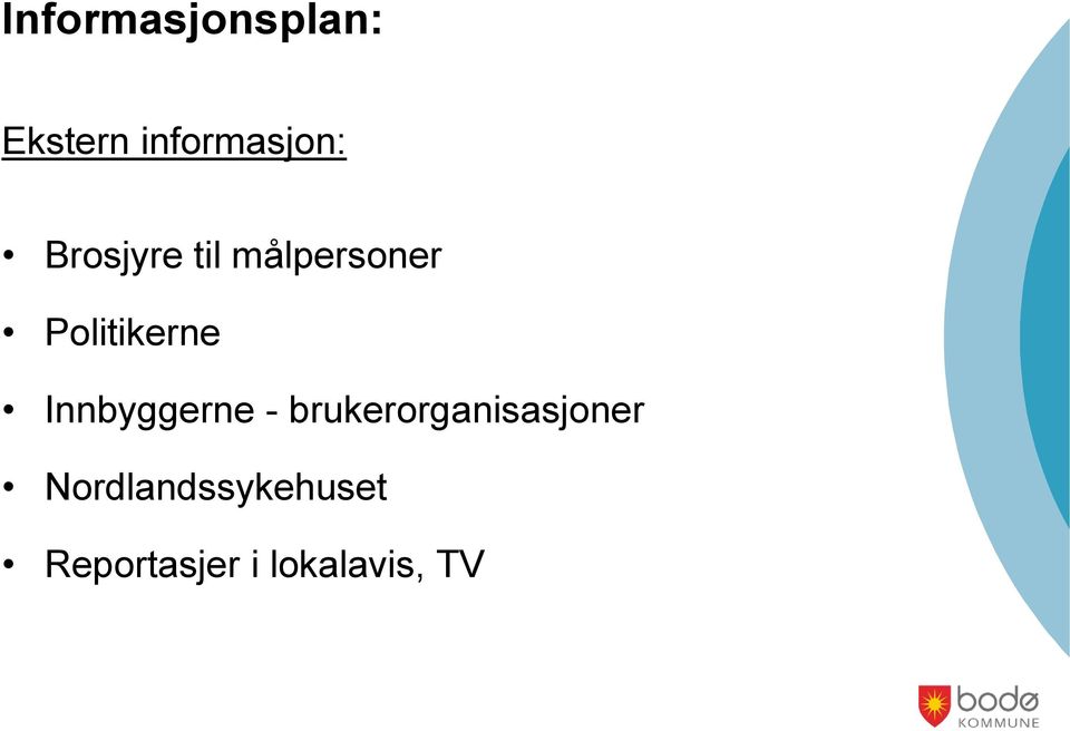 Innbyggerne - brukerorganisasjoner