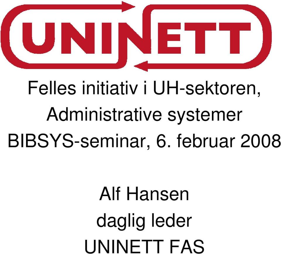 systemer BIBSYS-seminar, 6.