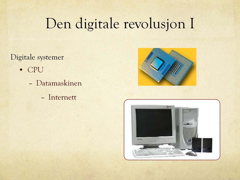 Digitale systemer