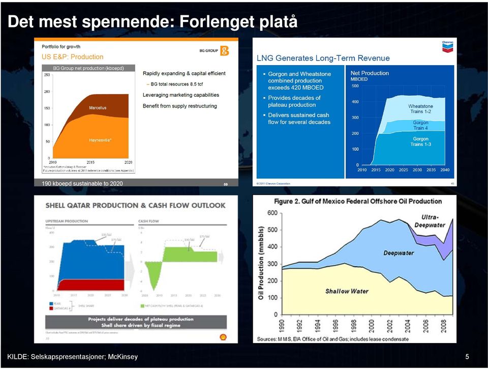 Selskapspresentasjoner;