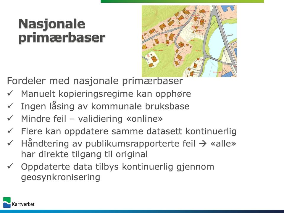 oppdatere samme datasett kontinuerlig Håndtering av publikumsrapporterte feil «alle»