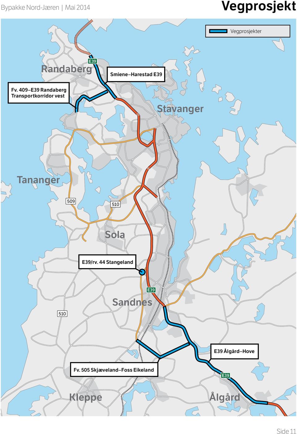 409 Transportkorridor vest Tananger