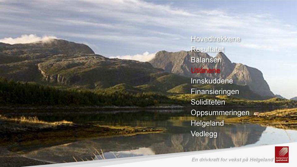 Soliditeten Oppsummeringen Helgeland