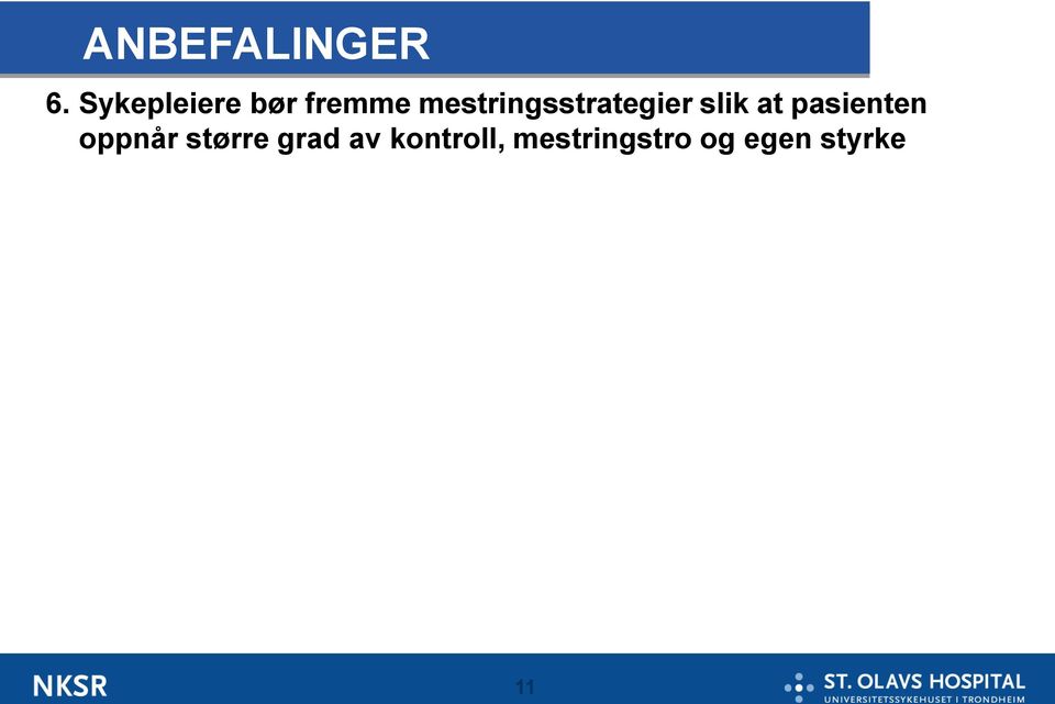 mestringsstrategier slik at