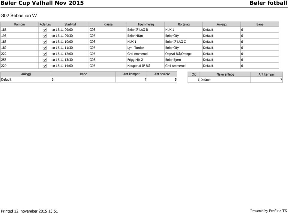 11 11:30 G07 Lyn Torden Bøler City Default 6 222 sø 15.