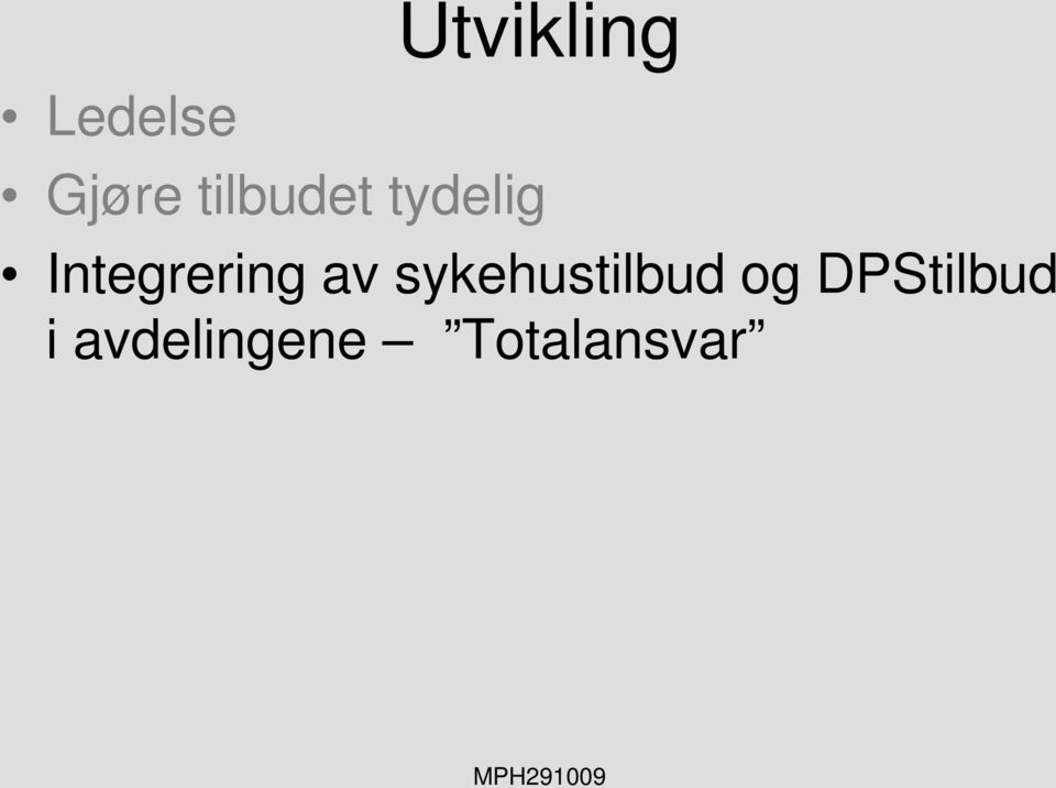 Integrering av