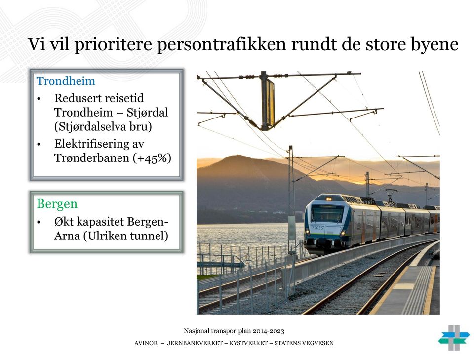 (Stjørdalselva bru) Elektrifisering av Trønderbanen