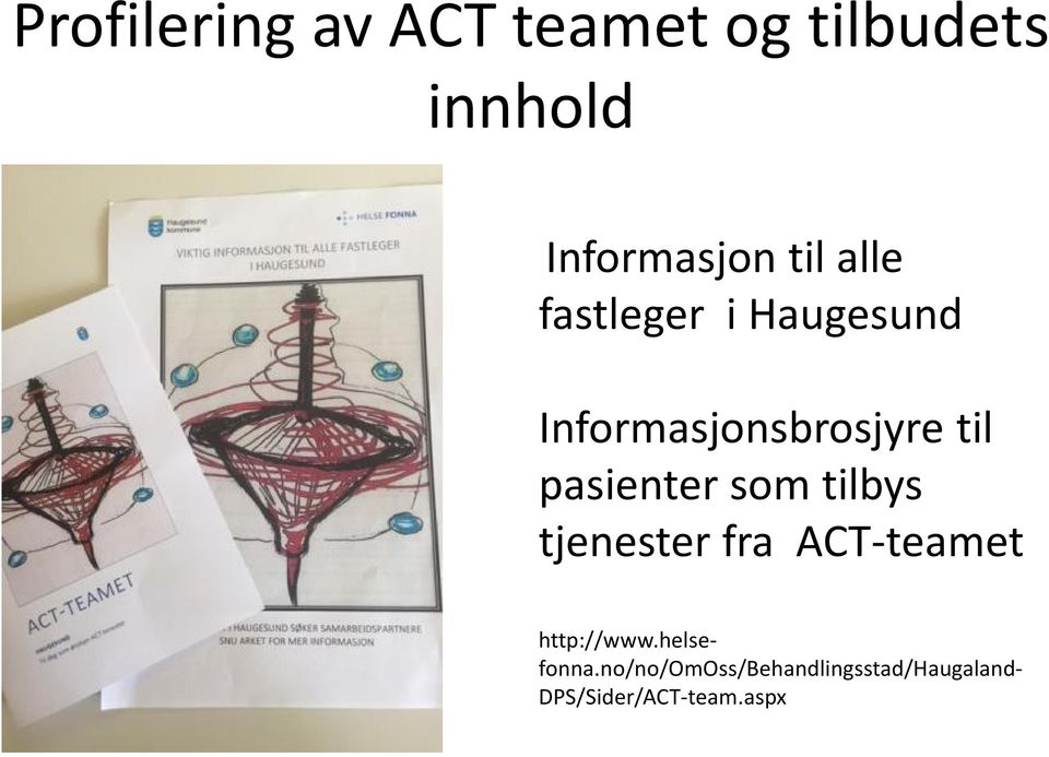 pasienter som tilbys tjenester fra ACT-teamet http://www.