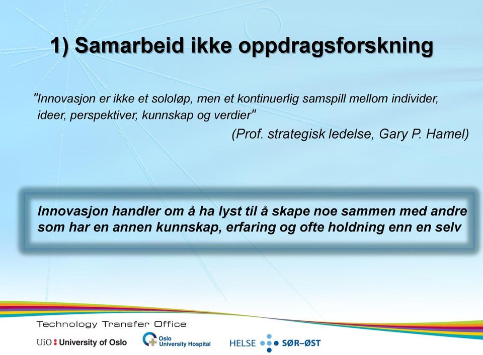 (Prof. strategisk ledelse, Gary P.