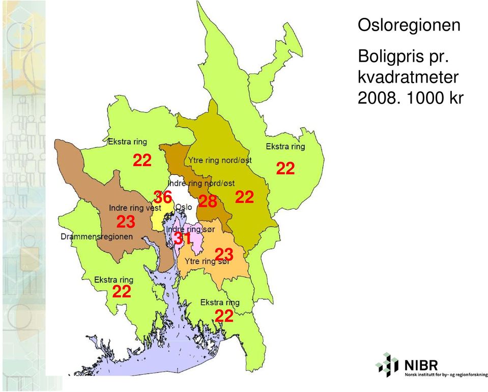 kvadratmeter 2008.