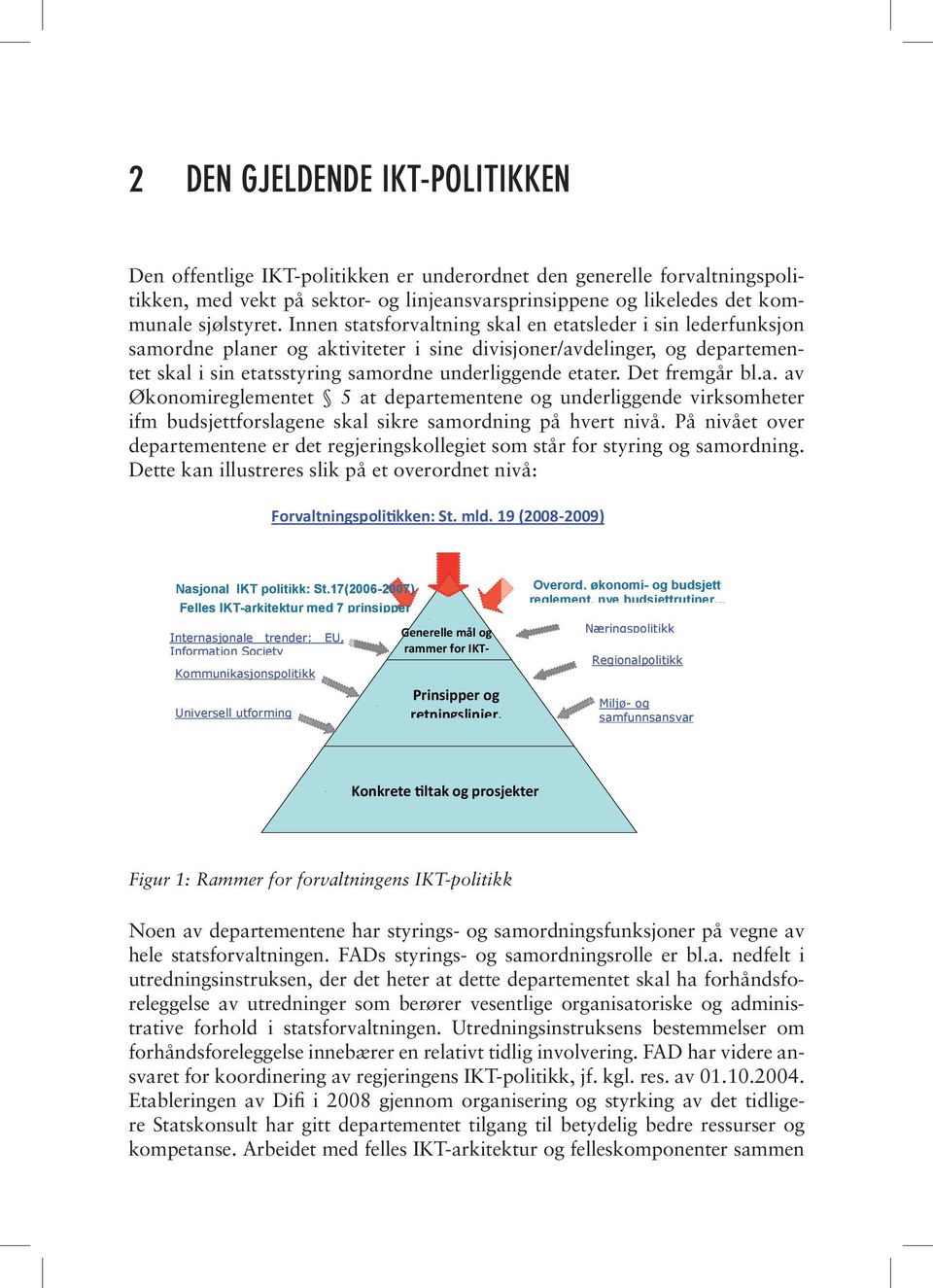 Det fremgår bl.a. av Økonomireglementet 5 at departementene og underliggende virksomheter ifm budsjettforslagene skal sikre samordning på hvert nivå.