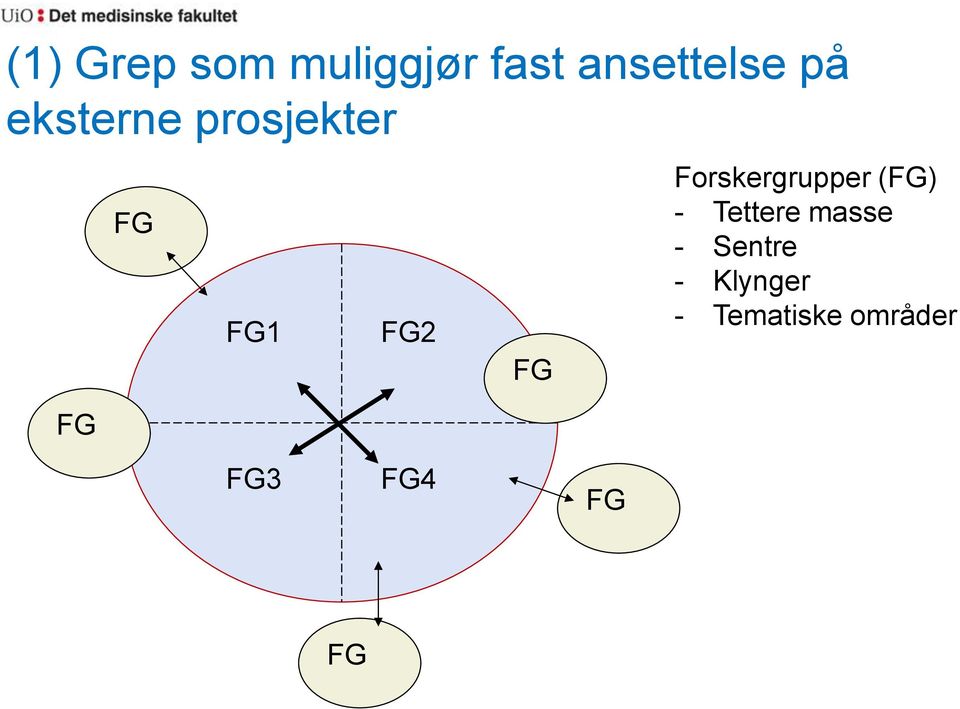 Forskergrupper (FG) - Tettere masse -