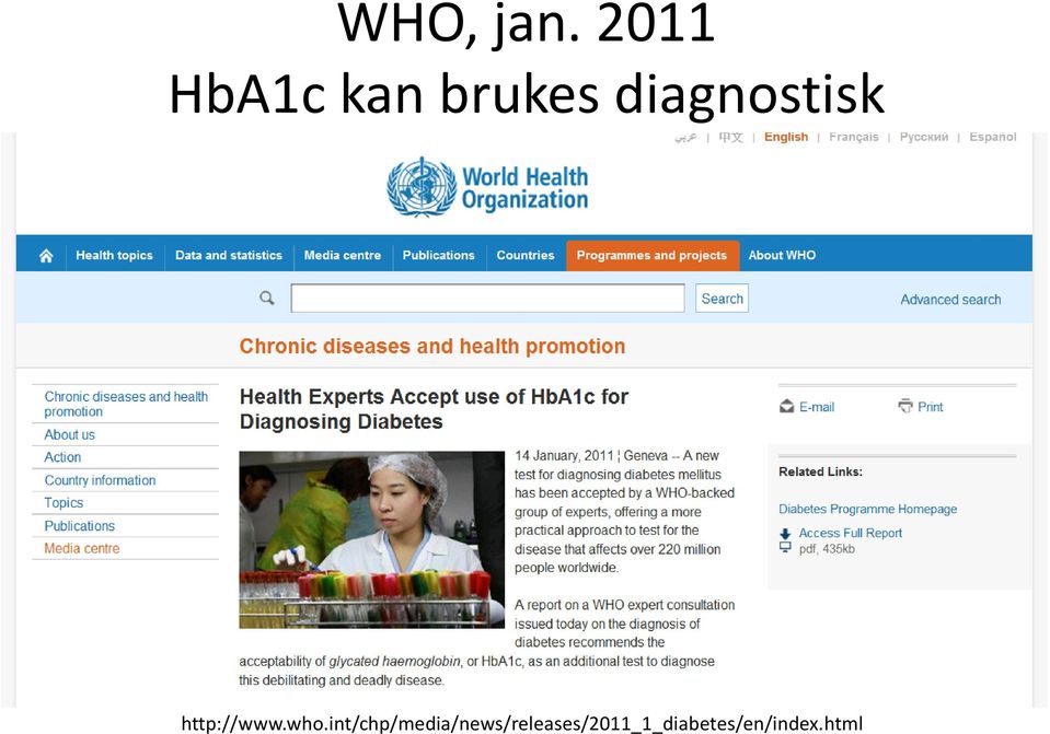 diagnostisk http://www.who.