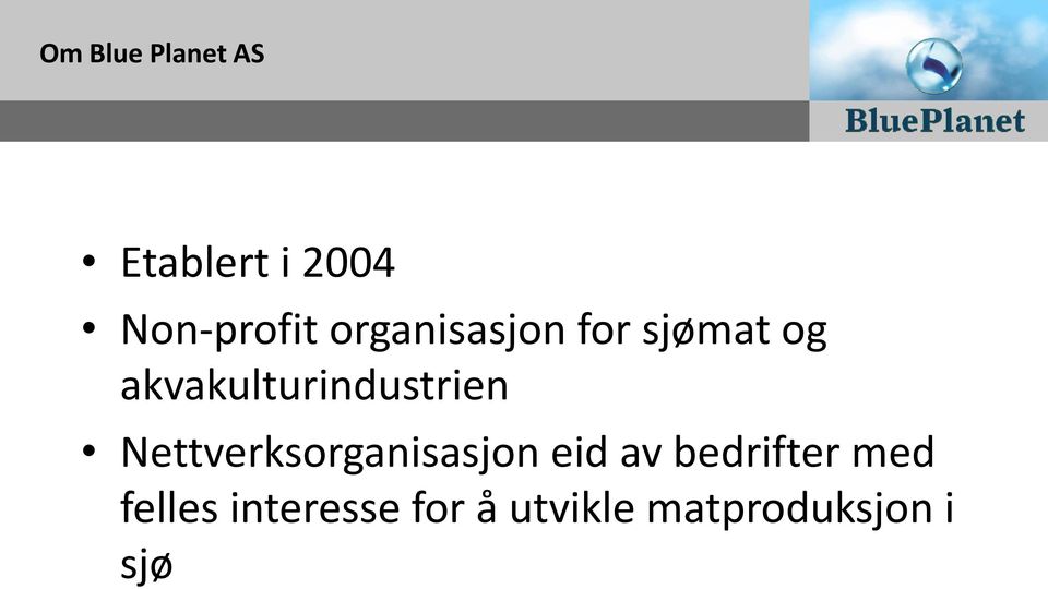 akvakulturindustrien Nettverksorganisasjon eid