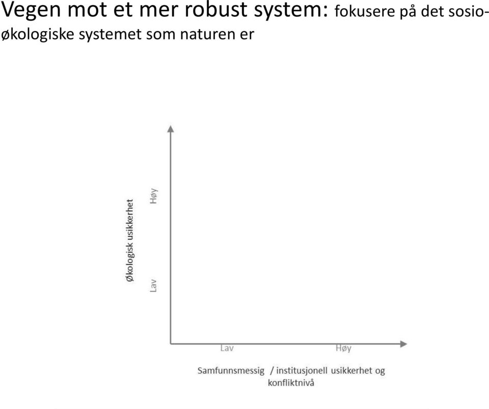 fokusere på det