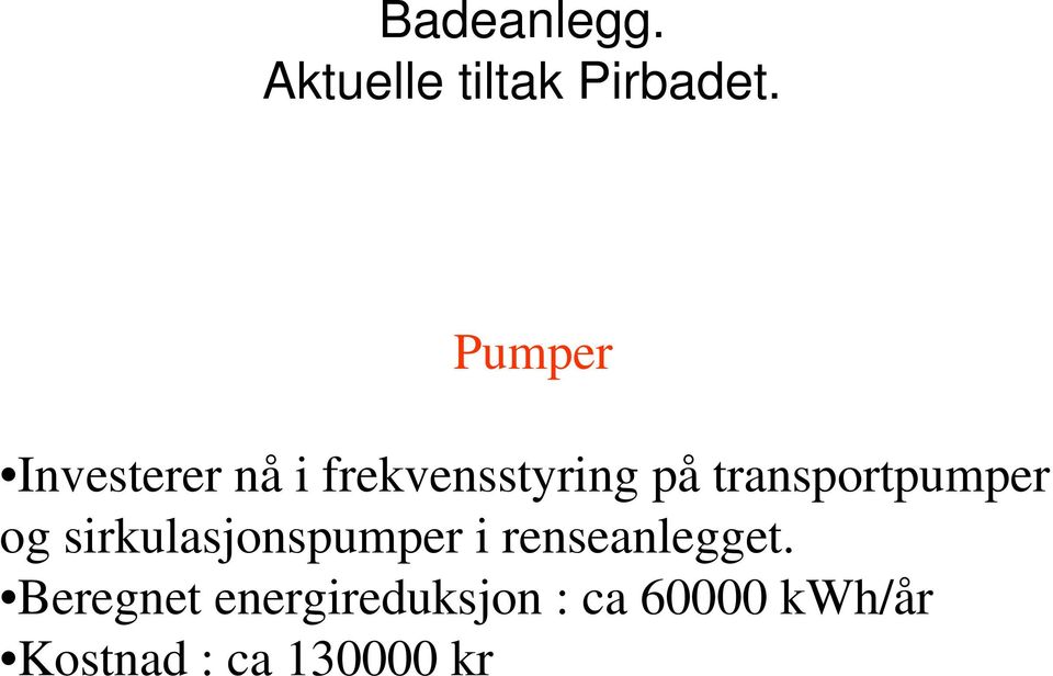 transportpumper og sirkulasjonspumper i