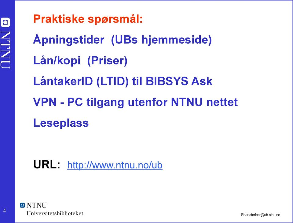 (LTID) til BIBSYS Ask VPN - PC tilgang