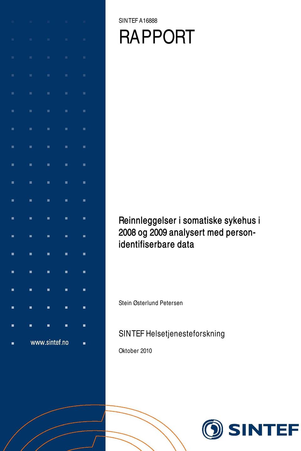 personidentifiserbare data Stein Østerlund