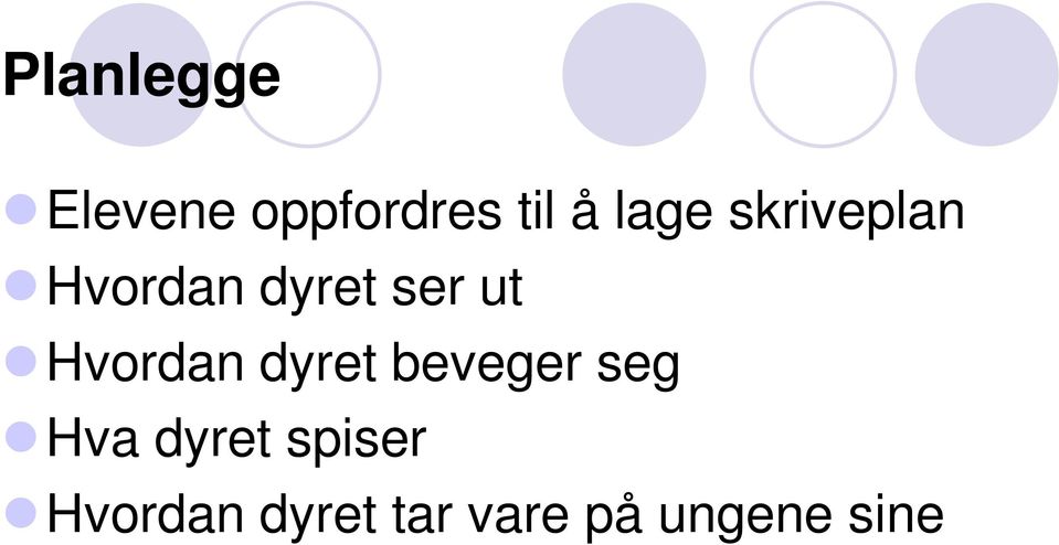 Hvordan dyret beveger seg Hva dyret